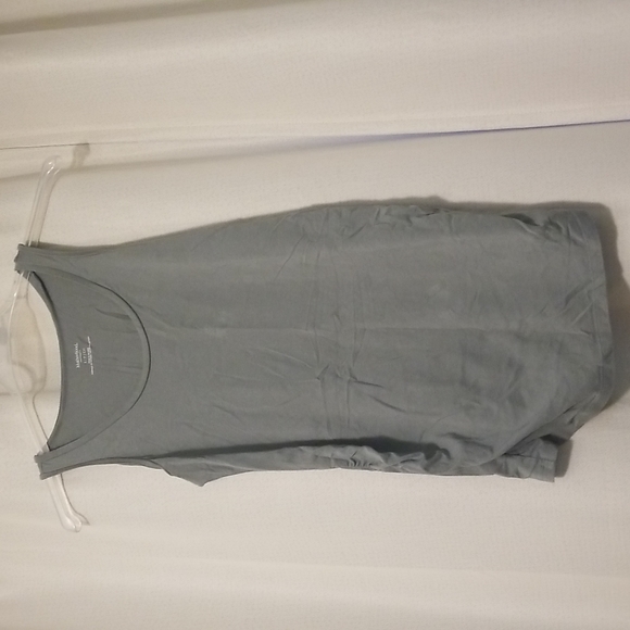 Motherhood maternity jersey knit tank top size small - army green - Picture 1 of 2
